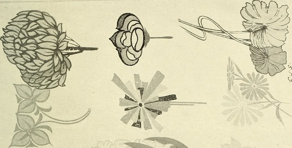 An illustration from The art of show card writing; a modern treatise on show card writing, designed as an educator in all branches of the art...With two hundred and fifty-six illustrations and thirty-two lettering plates, comprising all the standard ancient and modern styles, 1907, leaf 134