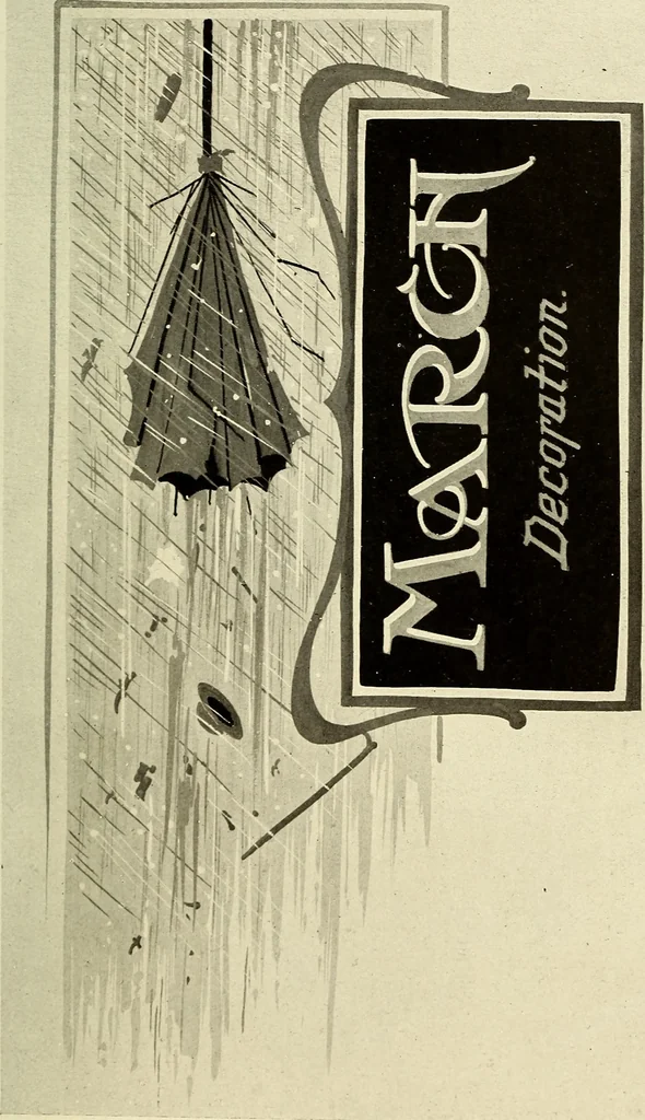 An illustration from The art of show card writing; a modern treatise on show card writing, designed as an educator in all branches of the art...With two hundred and fifty-six illustrations and thirty-two lettering plates, comprising all the standard ancient and modern styles, 1907, leaf 142