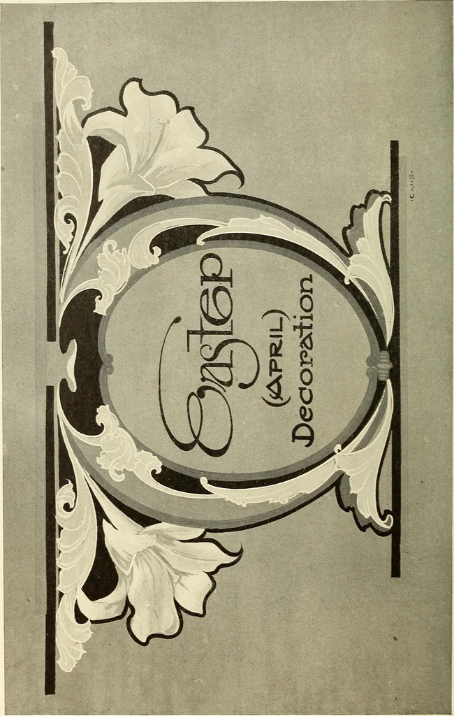 An illustration from The art of show card writing; a modern treatise on show card writing, designed as an educator in all branches of the art...With two hundred and fifty-six illustrations and thirty-two lettering plates, comprising all the standard ancient and modern styles, 1907, leaf 143