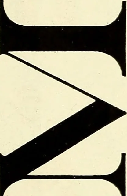 An illustration from The art of show card writing; a modern treatise on show card writing, designed as an educator in all branches of the art...With two hundred and fifty-six illustrations and thirty-two lettering plates, comprising all the standard ancient and modern styles, 1907, leaf 192