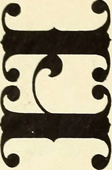 An illustration from The art of show card writing; a modern treatise on show card writing, designed as an educator in all branches of the art...With two hundred and fifty-six illustrations and thirty-two lettering plates, comprising all the standard ancient and modern styles, 1907, leaf 197