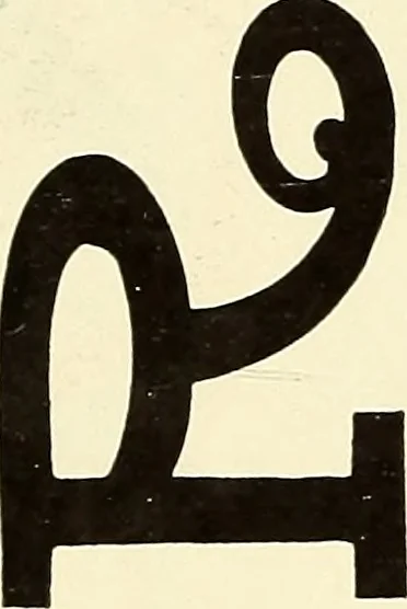 An illustration from The art of show card writing; a modern treatise on show card writing, designed as an educator in all branches of the art...With two hundred and fifty-six illustrations and thirty-two lettering plates, comprising all the standard ancient and modern styles, 1907, leaf 200