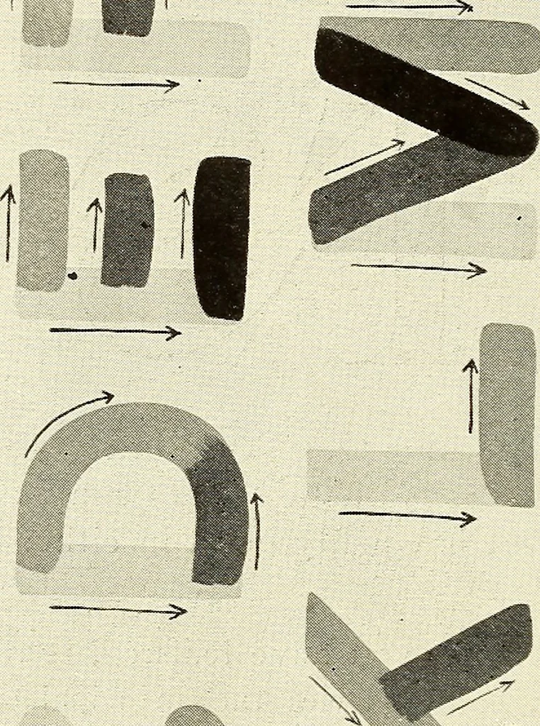 An illustration from The art of show card writing; a modern treatise on show card writing, designed as an educator in all branches of the art...With two hundred and fifty-six illustrations and thirty-two lettering plates, comprising all the standard ancient and modern styles, 1907, leaf 31