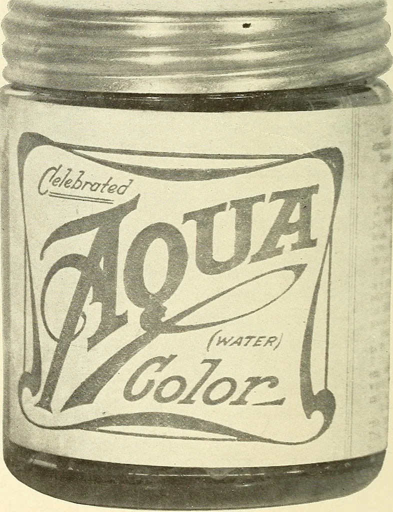 An illustration from The art of show card writing; a modern treatise on show card writing, designed as an educator in all branches of the art...With two hundred and fifty-six illustrations and thirty-two lettering plates, comprising all the standard ancient and modern styles, 1907, leaf 55