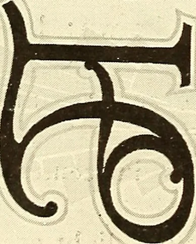 An illustration from The art of show card writing; a modern treatise on show card writing, designed as an educator in all branches of the art...With two hundred and fifty-six illustrations and thirty-two lettering plates, comprising all the standard ancient and modern styles, 1907, leaf 77