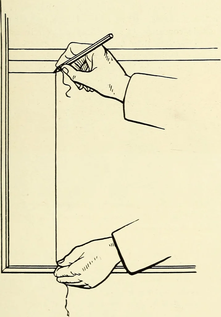 An illustration from The art of show card writing; a modern treatise on show card writing, designed as an educator in all branches of the art...With two hundred and fifty-six illustrations and thirty-two lettering plates, comprising all the standard ancient and modern styles, 1907, leaf 90