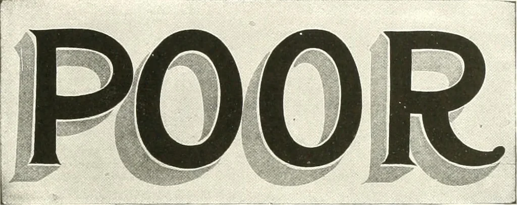 An illustration from The art of show card writing; a modern treatise covering all branches of the art ... with one hundred and fifty-three illustrations and thirty-two lettering plates, comprising all the standard ancient and modern styles, 1922, leaf 106