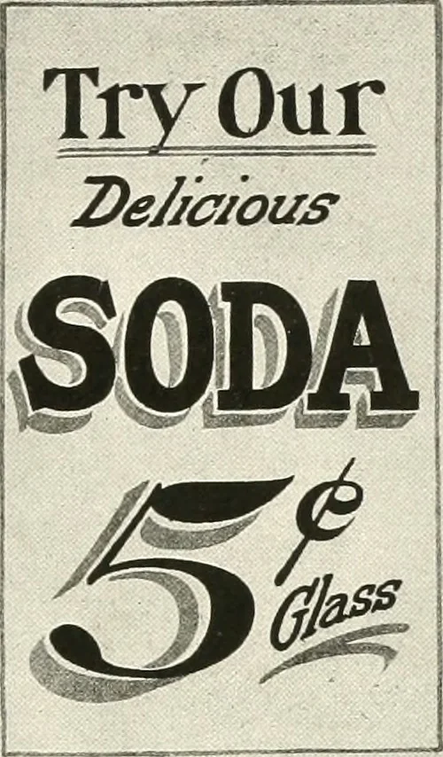 An illustration from The art of show card writing; a modern treatise covering all branches of the art ... with one hundred and fifty-three illustrations and thirty-two lettering plates, comprising all the standard ancient and modern styles, 1922, leaf 108