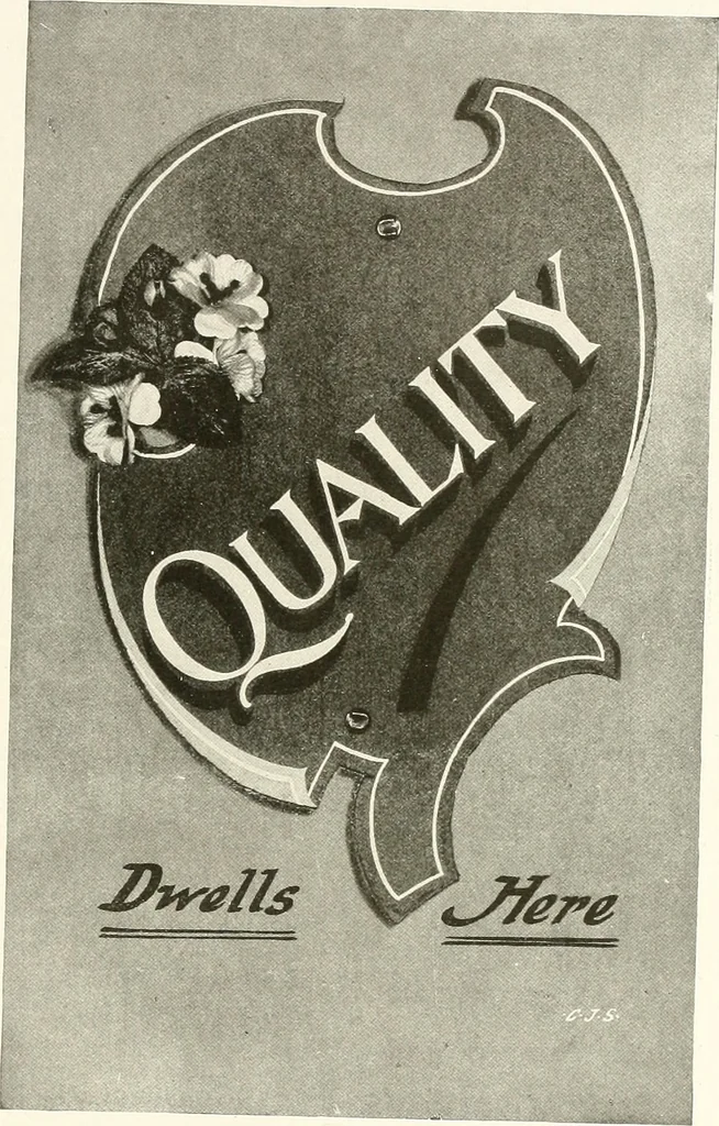 An illustration from The art of show card writing; a modern treatise covering all branches of the art ... with one hundred and fifty-three illustrations and thirty-two lettering plates, comprising all the standard ancient and modern styles, 1922, leaf 124