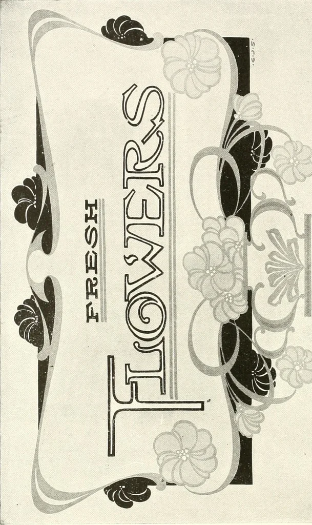 An illustration from The art of show card writing; a modern treatise covering all branches of the art ... with one hundred and fifty-three illustrations and thirty-two lettering plates, comprising all the standard ancient and modern styles, 1922, leaf 147