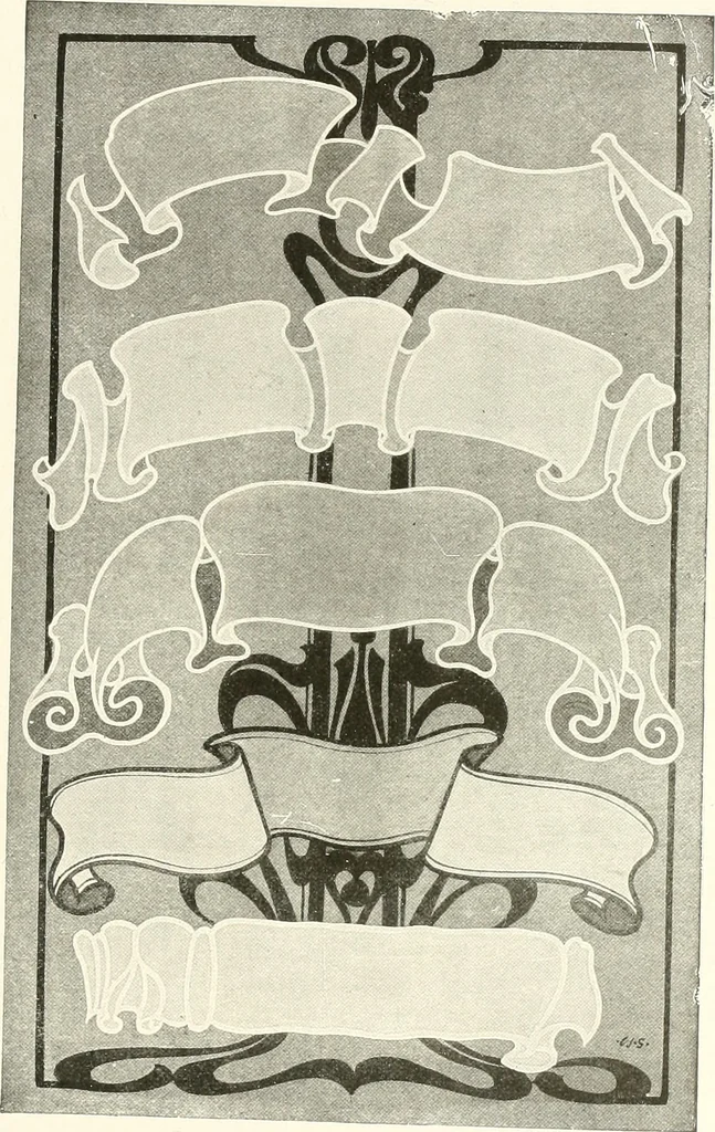 An illustration from The art of show card writing; a modern treatise covering all branches of the art ... with one hundred and fifty-three illustrations and thirty-two lettering plates, comprising all the standard ancient and modern styles, 1922, leaf 148