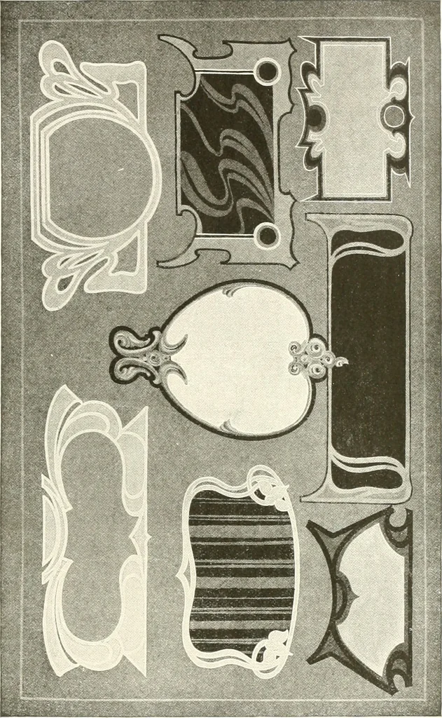 An illustration from The art of show card writing; a modern treatise covering all branches of the art ... with one hundred and fifty-three illustrations and thirty-two lettering plates, comprising all the standard ancient and modern styles, 1922, leaf 168