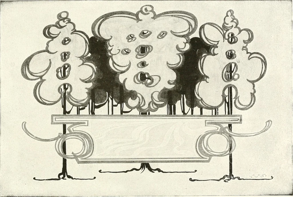An illustration from The art of show card writing; a modern treatise covering all branches of the art ... with one hundred and fifty-three illustrations and thirty-two lettering plates, comprising all the standard ancient and modern styles, 1922, leaf 177