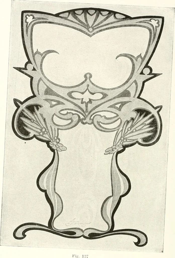 An illustration from The art of show card writing; a modern treatise covering all branches of the art ... with one hundred and fifty-three illustrations and thirty-two lettering plates, comprising all the standard ancient and modern styles, 1922, leaf 185