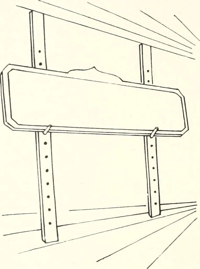 An illustration from The art of show card writing; a modern treatise covering all branches of the art ... with one hundred and fifty-three illustrations and thirty-two lettering plates, comprising all the standard ancient and modern styles, 1922, leaf 197