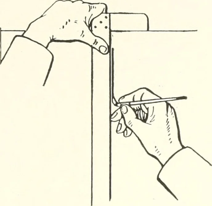 An illustration from The art of show card writing; a modern treatise covering all branches of the art ... with one hundred and fifty-three illustrations and thirty-two lettering plates, comprising all the standard ancient and modern styles, 1922, leaf 202