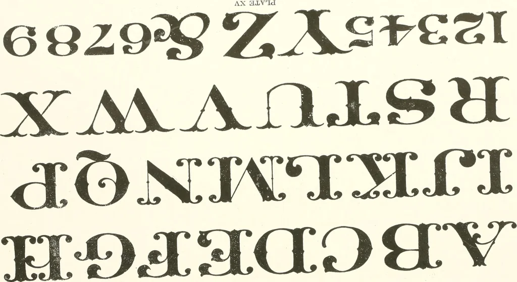 An illustration from The art of show card writing; a modern treatise covering all branches of the art ... with one hundred and fifty-three illustrations and thirty-two lettering plates, comprising all the standard ancient and modern styles, 1922, leaf 222