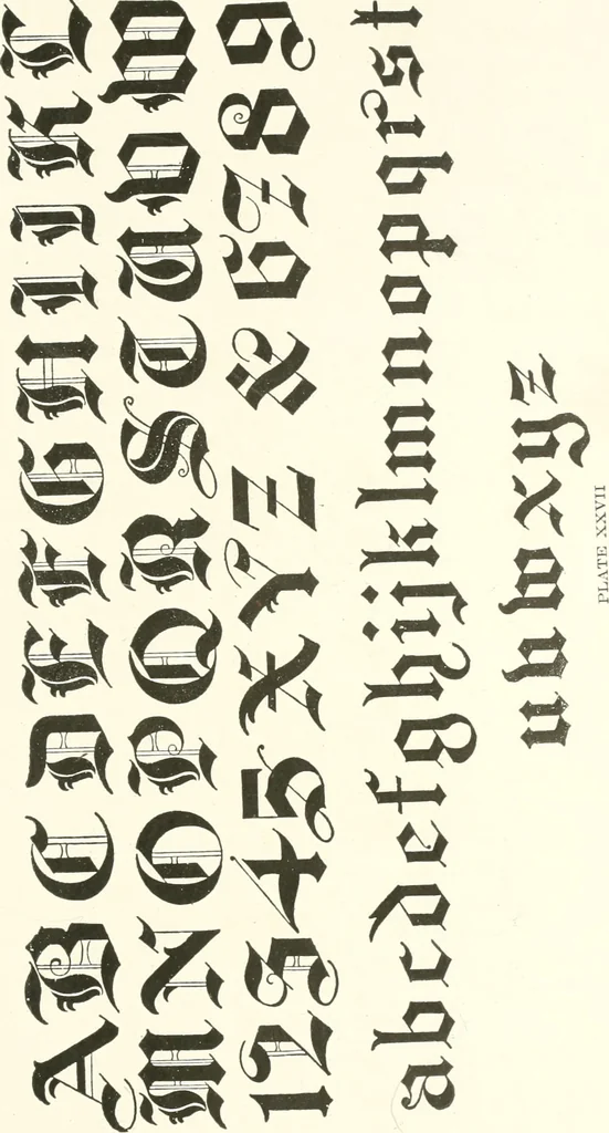 An illustration from The art of show card writing; a modern treatise covering all branches of the art ... with one hundred and fifty-three illustrations and thirty-two lettering plates, comprising all the standard ancient and modern styles, 1922, leaf 234