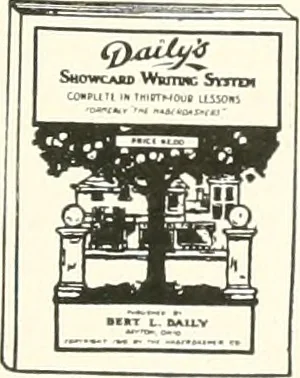 An illustration from The art of show card writing; a modern treatise covering all branches of the art ... with one hundred and fifty-three illustrations and thirty-two lettering plates, comprising all the standard ancient and modern styles, 1922, leaf 246
