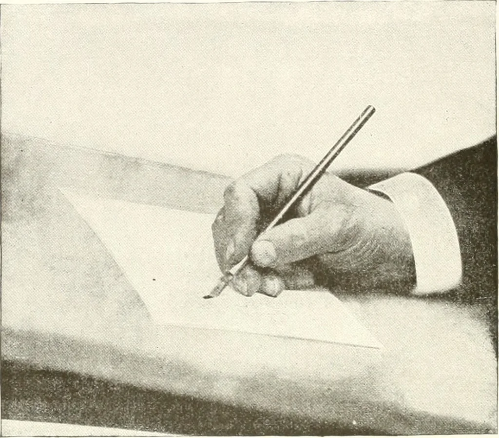 An illustration from The art of show card writing; a modern treatise covering all branches of the art ... with one hundred and fifty-three illustrations and thirty-two lettering plates, comprising all the standard ancient and modern styles, 1922, leaf 51