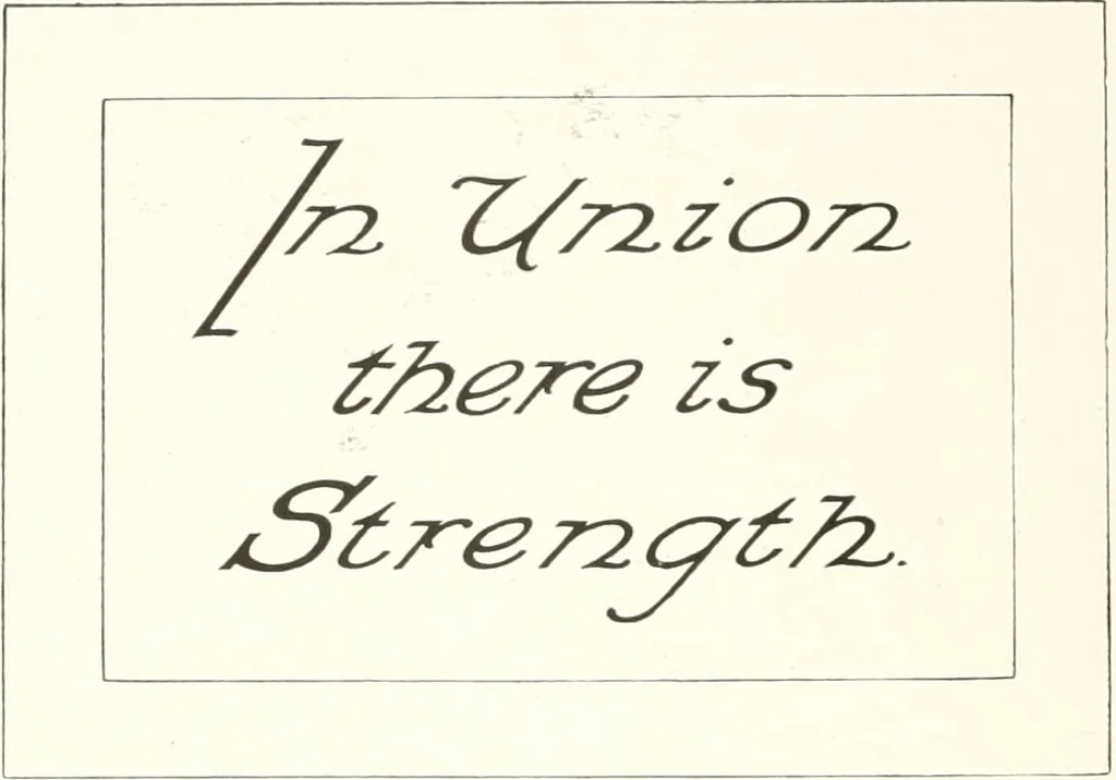 An illustration from The art of show card writing; a modern treatise covering all branches of the art ... with one hundred and fifty-three illustrations and thirty-two lettering plates, comprising all the standard ancient and modern styles, 1922, leaf 85
