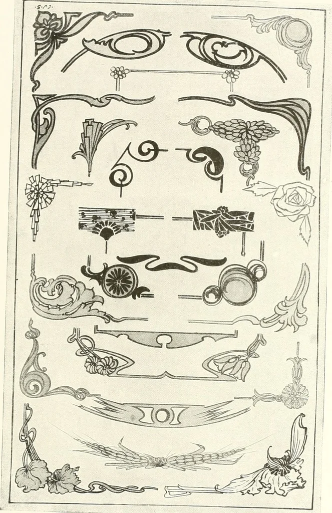 An illustration from The art of show card writing; a modern treatise covering all branches of the art ... with one hundred and fifty-three illustrations and thirty-two lettering plates, comprising all the standard ancient and modern styles, 1922, leaf 88