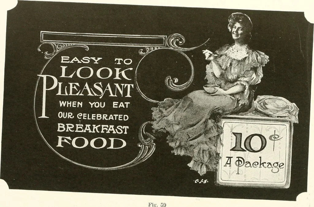 An illustration from The art of show card writing; a modern treatise covering all branches of the art ... with one hundred and fifty-three illustrations and thirty-two lettering plates, comprising all the standard ancient and modern styles, 1922, leaf 94