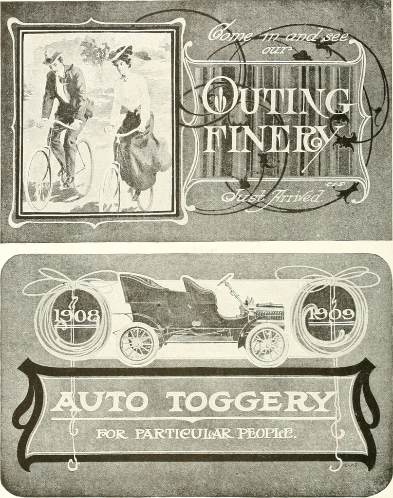 An illustration from The art of show card writing; a modern treatise covering all branches of the art ... with one hundred and fifty-three illustrations and thirty-two lettering plates, comprising all the standard ancient and modern styles, 1922, leaf 95