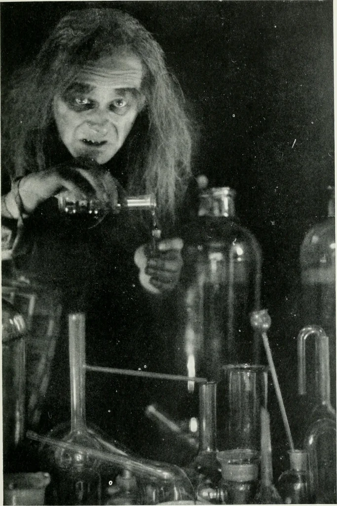 An illustration from The art of theatrical make-up, 1909, leaf 102
