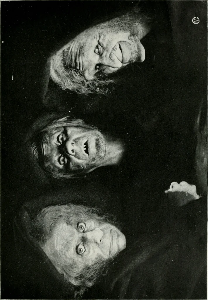 An illustration from The art of theatrical make-up, 1909, leaf 108