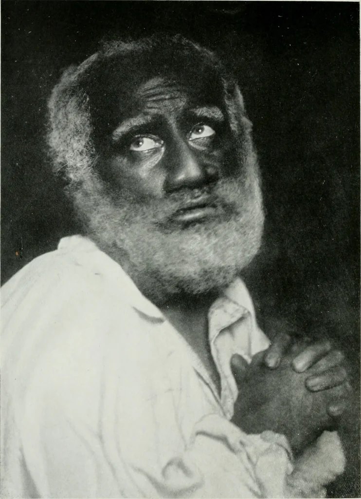 An illustration from The art of theatrical make-up, 1909, leaf 111