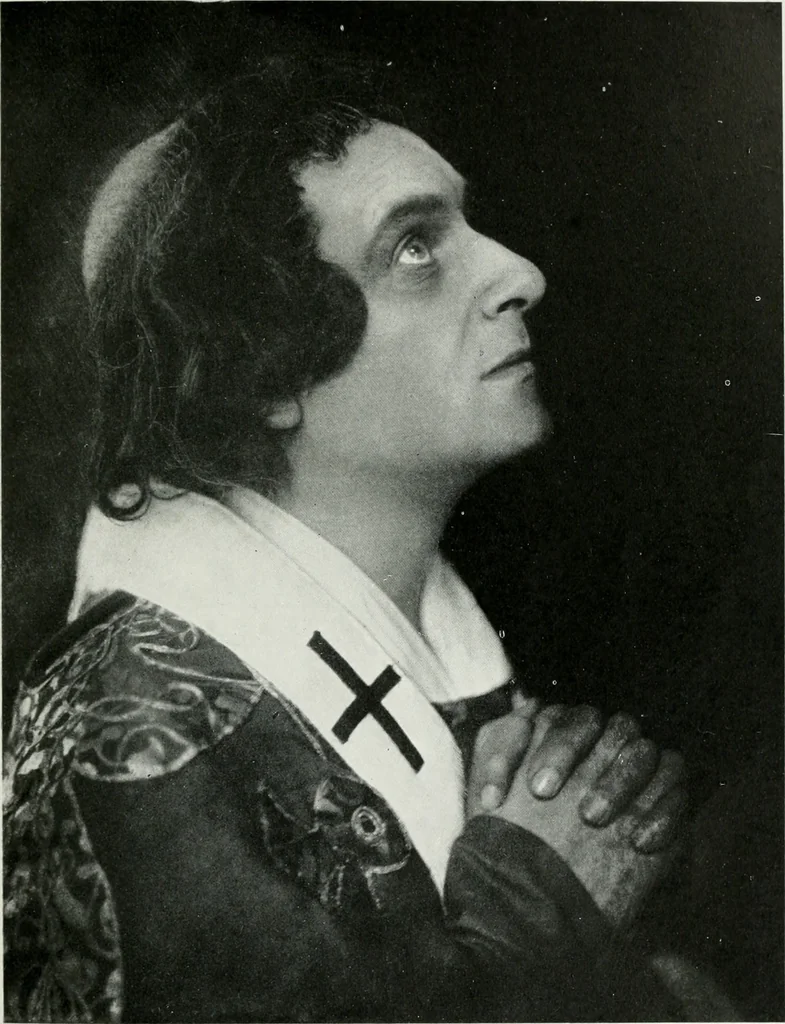 An illustration from The art of theatrical make-up, 1909, leaf 114