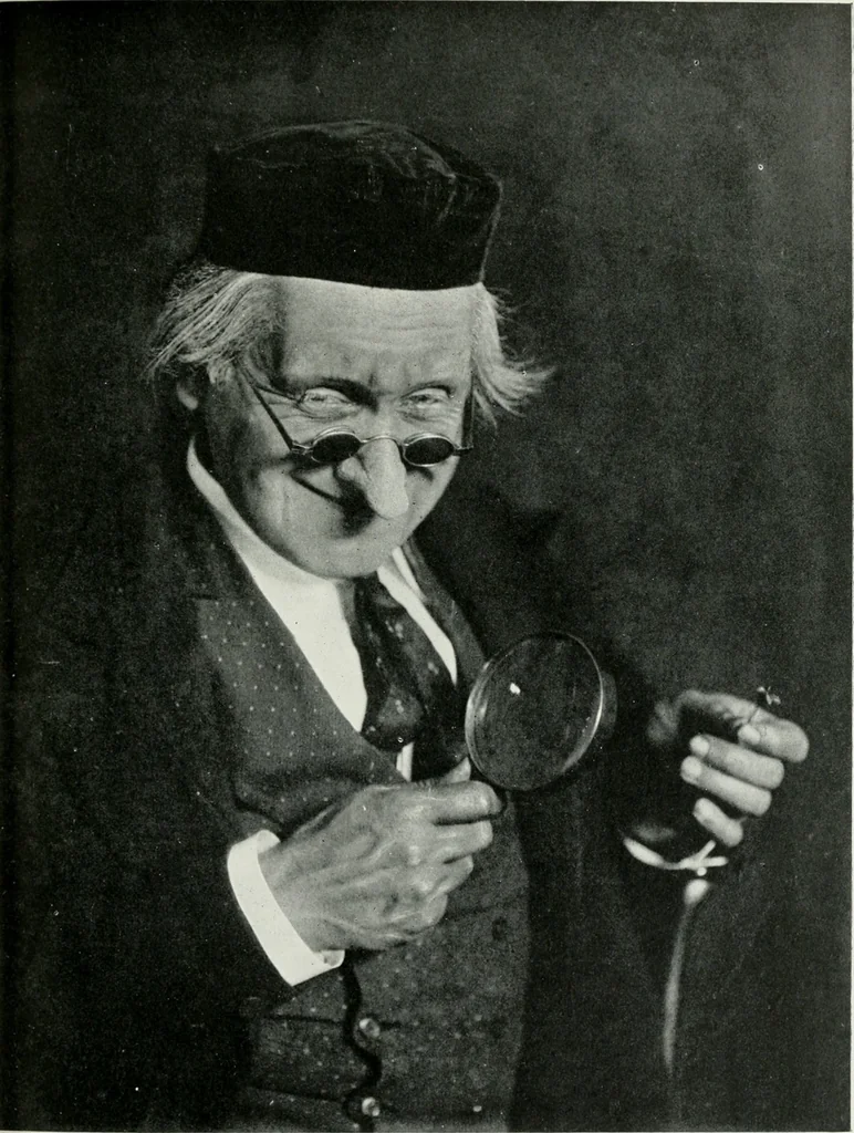 An illustration from The art of theatrical make-up, 1909, leaf 122