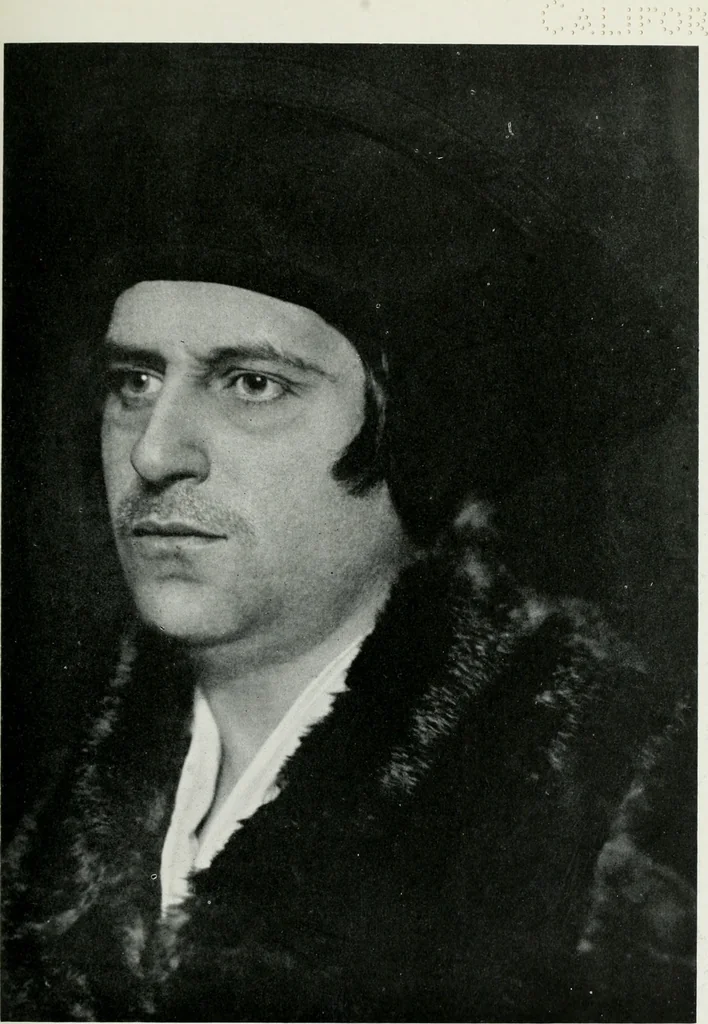 An illustration from The art of theatrical make-up, 1909, leaf 132