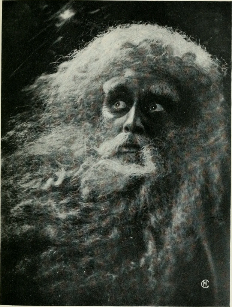 An illustration from The art of theatrical make-up, 1909, leaf 48