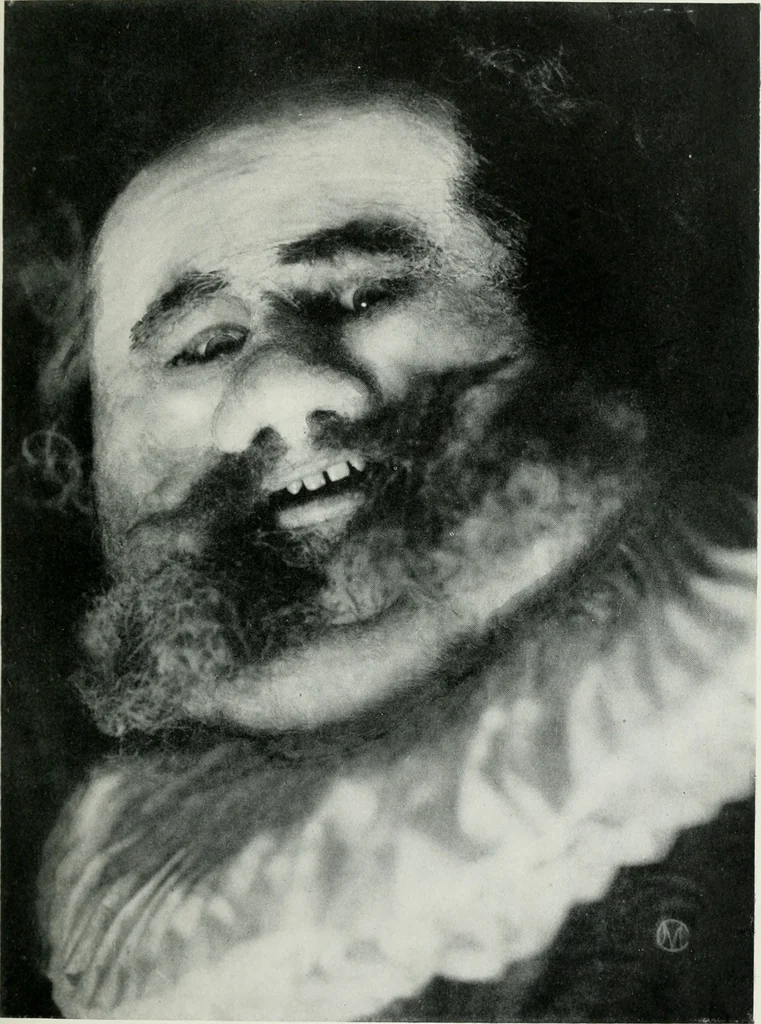 An illustration from The art of theatrical make-up, 1909, leaf 60