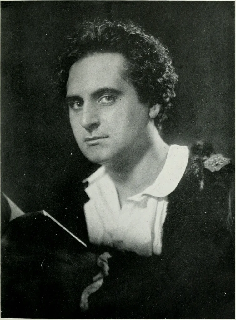 An illustration from The art of theatrical make-up, 1909, leaf 74