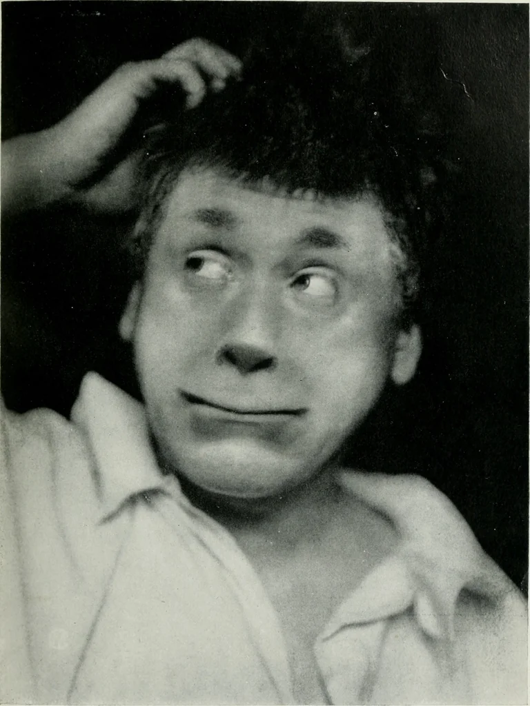 An illustration from The art of theatrical make-up, 1909, leaf 90