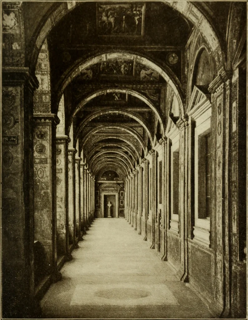 An illustration from The art of the Vatican; being a brief history of the palace, and an account of the principal art treasures within its walls, 1903, leaf 222