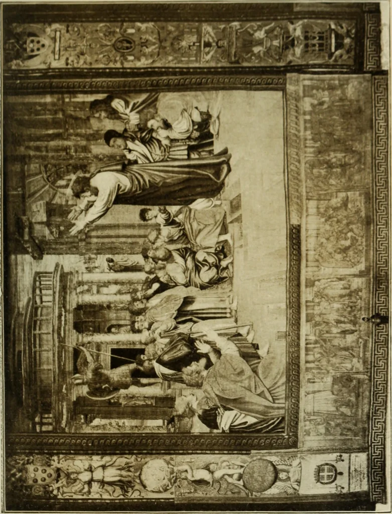 An illustration from The art of the Vatican; being a brief history of the palace, and an account of the principal art treasures within its walls, 1903, leaf 256