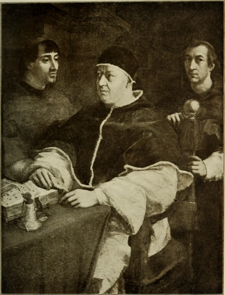 An illustration from The art of the Vatican; being a brief history of the palace, and an account of the principal art treasures within its walls, 1903, leaf 48