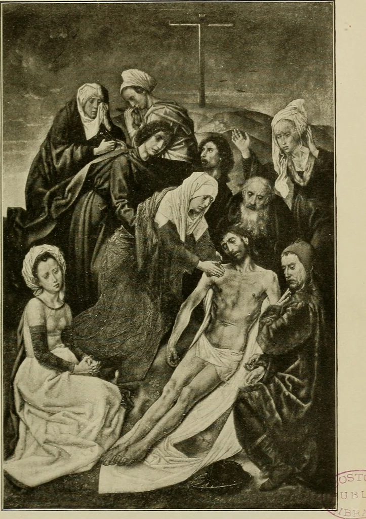 An illustration from The art of the Vienna galleries : giving a brief history of the public and private galleries of Vienna, with a critical description of the paintings therein contained., 1911, leaf 116