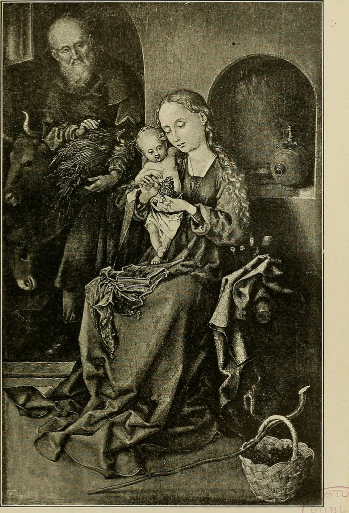 An illustration from The art of the Vienna galleries : giving a brief history of the public and private galleries of Vienna, with a critical description of the paintings therein contained., 1911, leaf 180