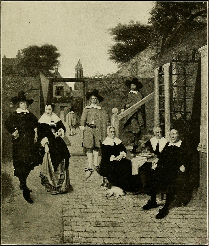 An illustration from The art of the Vienna galleries : giving a brief history of the public and private galleries of Vienna, with a critical description of the paintings therein contained., 1911, leaf 248