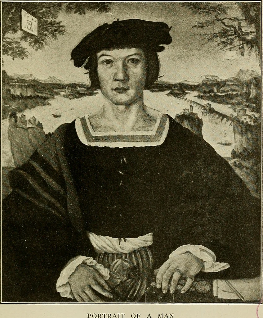 An illustration from The art of the Vienna galleries : giving a brief history of the public and private galleries of Vienna, with a critical description of the paintings therein contained., 1911, leaf 328