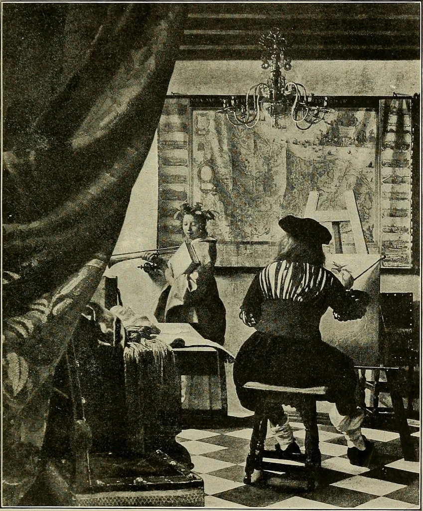 An illustration from The art of the Vienna galleries : giving a brief history of the public and private galleries of Vienna, with a critical description of the paintings therein contained., 1911, leaf 348