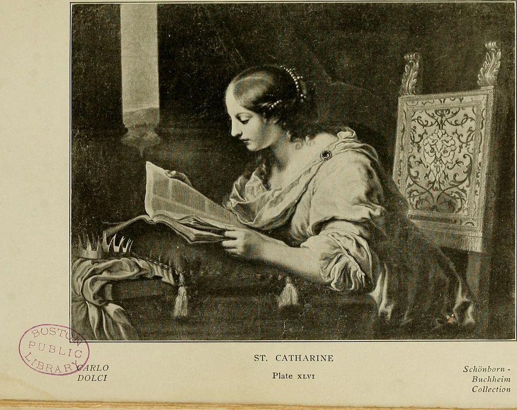 An illustration from The art of the Vienna galleries : giving a brief history of the public and private galleries of Vienna, with a critical description of the paintings therein contained., 1911, leaf 388