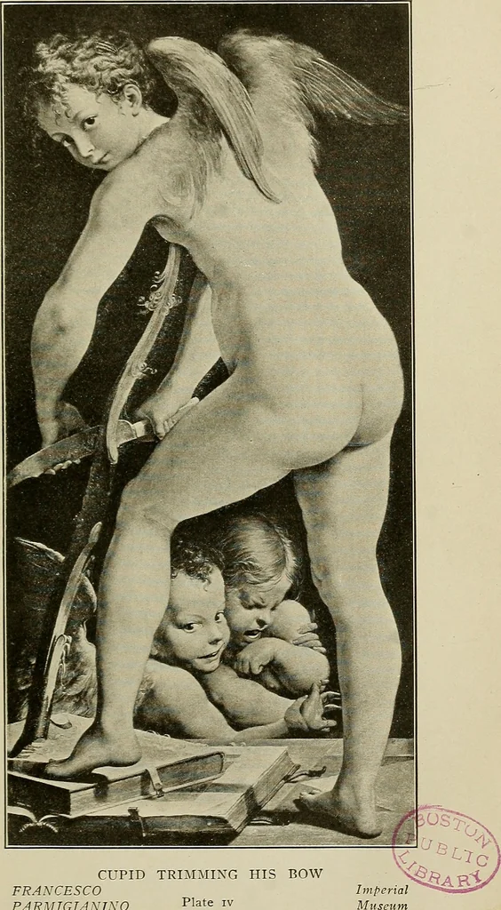 An illustration from The art of the Vienna galleries : giving a brief history of the public and private galleries of Vienna, with a critical description of the paintings therein contained., 1911, leaf 54
