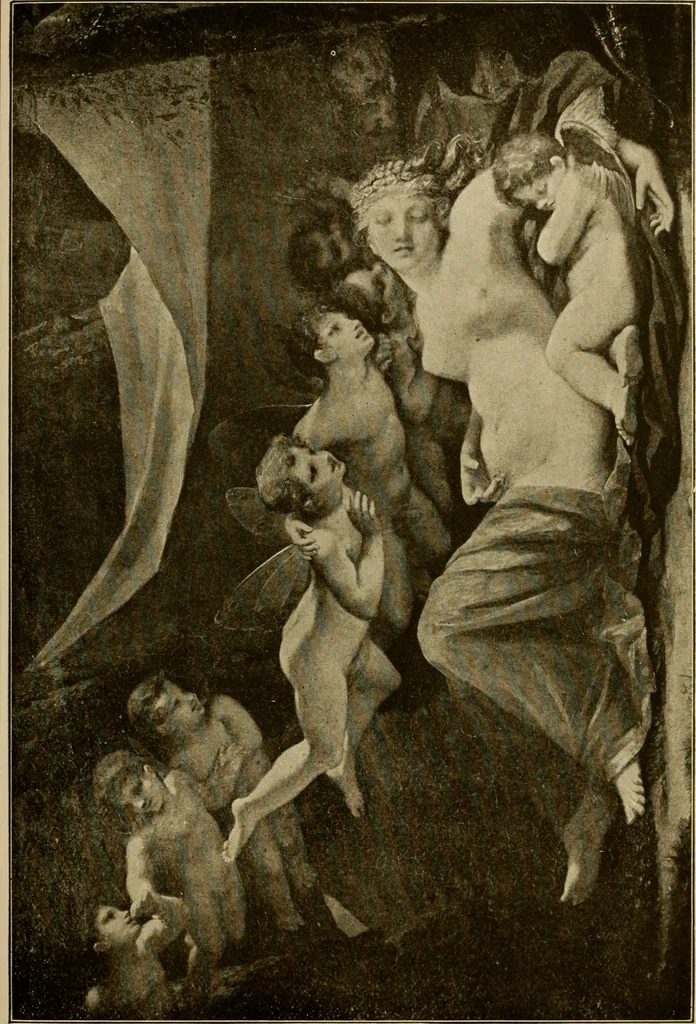 An illustration from The art of the Wallace Collection, including an account of its founders, a description of the pictures, and a survey of the chief exhibits in the galleries devoted to objects of art and arms and armour, 1913, leaf 154