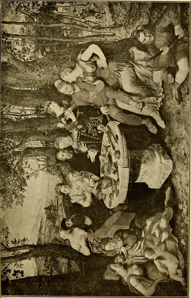 An illustration from The art of the Wallace Collection, including an account of its founders, a description of the pictures, and a survey of the chief exhibits in the galleries devoted to objects of art and arms and armour, 1913, leaf 72